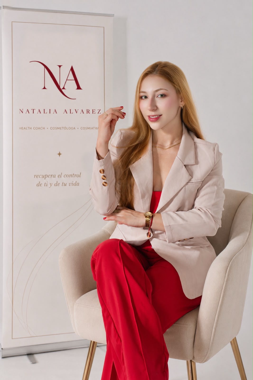 Natalia Álvarez, cosmiatra, health coach y asesora de imagen